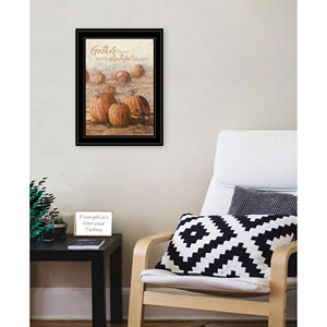 2 stampe artistiche da parete con cornice nera HMS si riuniscono qui con cuori riconoscenti - Product Image 4