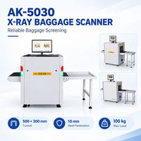Prix usine Scanner de bagages à rayons X 5030 multi-énergie haute résolution AWG32 pour inspection de sécurité des bagages dans les stations de métro