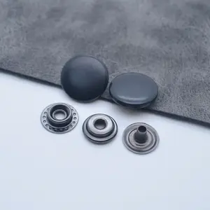 Oko-tex — bouton à ressort en laiton et métal pour vêtements, outils de haute qualité, lot de 10 pièces