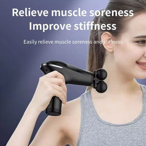 Pistola de Masaje Profesional Inalámbrica de Doble Cabezal, Mini, Eléctrica, de Material ABS, para Gimnasio, Relajación Muscular Profunda, para Todo el Cuerpo - Product Image 3