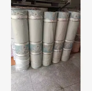 hot sale wholesale beige shading jacquard luxury curtain window width 280cm stock lot fancy fabrics blackout