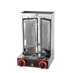 Industriële Shoarma Machine Barbecue Fornuis Cortenstaal Bbq Grill Elektrische Donner Kebab Machine