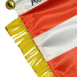 ธงสามเหลี่ยมออสเตรียพิมพ์ลายดิจิทัลโลโก้ตามสั่ง สำหรับติดกระจกมองหลังรถยนต์และตกแต่งบ้าน ใช้เป็นของตกแต่งเพื่อการศึกษา - Product Image 4