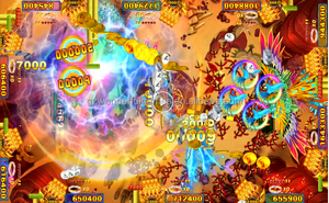 <span class=keywords><strong>Nuovo</strong></span> Gioco Americano Sparatutto con Uccelli, Gioco di Pesca a Gettoni, Gioco da Tavolo con Uccelli Pavone, Peacock Kingdom Plus - Product Image 3