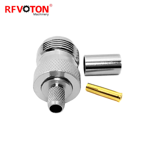 <span class=keywords><strong>Conector</strong></span> Coaxial N Hembra Recto de Crimpado Directo de Fábrica para Cable WTR240 en Stock - Product Image 2