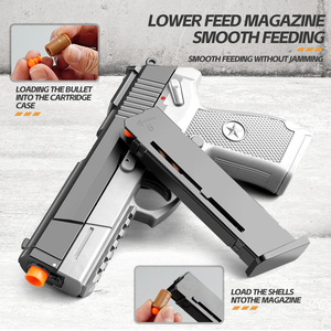 PP TOYS PP-MQ148 QSZ-92 Juguete de Simulación, Modelo de Pistola con Expulsión Automática de Cartuchos, Juguete Educativo de Disparos de Plástico para Niños de 8 a 13 Años - Product Image 2