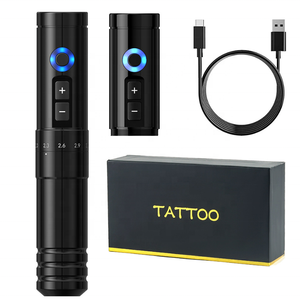 Máquina de Tatuar Rotativa <span class=keywords><strong>Ambition</strong></span> con Carrera Ajustable de 2.0-3.5mm, Kit Inalámbrico, Pluma de Tatuar con Carrera Ajustable - Product Image 6