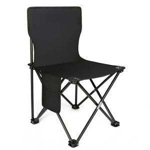 Outdoor Folding Chair Oxford Cloth Carbon Steel 66x39x39 Portable Camping Fishing Picnic <b>Stool</b> Lightweight - Product Image 4
