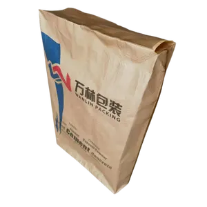 80GSM 50kg Polypropylene PP Woven Sack Bag For Cement 20kg 25kg 40kg