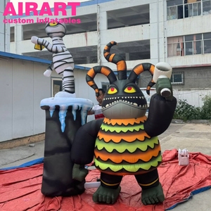 Monstruo Inflable Publicitario <span class=keywords><strong>de</strong></span> Dibujos Animados <span class=keywords><strong>de</strong></span> 2.5 Metros - Divertidos Monstruos Inflables para Decoración <span class=keywords><strong>de</strong></span> Escenarios - Product Image 4