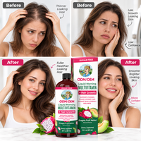 Multivitamine liquide OEM ODM avec biotine pour la santé des cheveux, de la peau et des ongles, supplément beauté sans sucre pour la nutrition quotidienne des femmes, marque privée