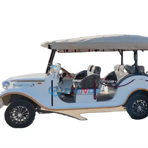 Carro de golf eléctrico clásico retro de baja velocidad para hoteles y resorts, último diseño, superventas - Product Image 2