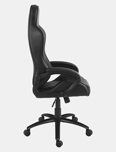 Chaise de jeu de course avec dossier matelassé en losanges, accoudoirs rembourrés fixes, plusieurs couleurs au choix, chaise de <span class=keywords><strong>gamer</strong></span> ergonomique pivotante - Product Image 2