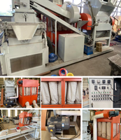 Nouveau broyeur-granulateur automatique à moteur RongHe, écologique et économe en énergie, pour la séparation des fils en cuivre et en alliage d'aluminium