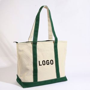 Bolsa de Lona Reutilizable al por Mayor con Logotipo Personalizado Impreso, de Alta Calidad, con Cierre de Cremallera, Colores y Tamaños Personalizados - Product Image 1