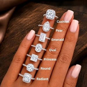 Joyería de Diamantes Cultivados en Laboratorio al por Mayor para Mujer, Colgantes y Pendientes de Oro de 18K con Corte Brillante Redondo - Product Image 2