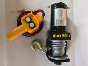 Suv Offroad Electric <span class=keywords><strong>Warn</strong></span> Winch Roller Motor Fairlead Truck Rescue Impermeable Atv 12V 24V 2000lbs a 20000lbs <span class=keywords><strong>4x4</strong></span> 4 vías - Product Image 2