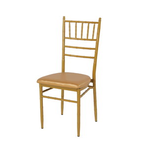 Metal aluminum clear crystal acrylic resin plastic wedding <span class=keywords><strong>tiffany</strong></span> hotel chiavari chair - Product Image 1