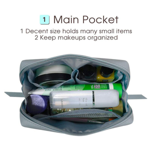 Paparazzi-bolsas de viaje para cosméticos, PPRZ016 de cuero vegano ecológico, impermeables, para maquillaje - Product Image 6