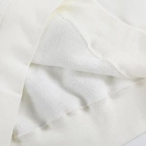 เสื้อสเวตเตอร์คอกลมแบบสวมหัวเสื้อสเวตเตอร์คอกลมมีฮู้ดคอกลมผ้าฝ้ายแบบกำหนดเอง - Product Image 5