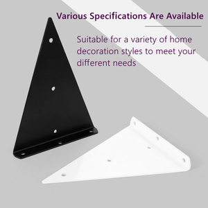 Tùy Chỉnh Màu Đen Heavy Duty Kim Loại Tường Chân Đế Hidden Hỗ Trợ Nổi Kệ Khung Phần Cứng Màu Đen Kệ Hỗ Trợ - Product Image 6