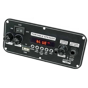 Portable <b>Speaker</b> <b>Amplifier</b> 2x10W Bluetooth USB SD Card FM Radio Module - Product Image 2