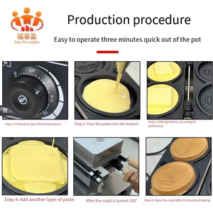 Le plus récent produit 10 Yen Cheese Coin Pancake Machine pour un usage commercial USA Japon Thaïlande la République de Corée Arabe <span class=keywords><strong>Philippi</strong></span> - Product Image 4