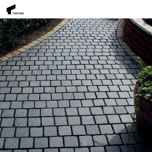 Tostone <span class=keywords><strong>Pavé</strong></span> Extérieur Pas Cher En Granit Naturel Chinois Trumble Cobble pour Villa Extérieur Allée <span class=keywords><strong>Pavé</strong></span> Zone - Product Image 4