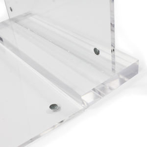 8x10 6x8 4x6 дюймов A4 A5 A6 Подарочная фоторамка прозрачные двухсторонние Акриловые Магнитные фотографии фоторамки с основанием - Product Image 6