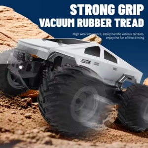 Voiture télécommandée modèle Tesla Cybertruck SJY-Q208, jouet RC Cyber Trucks pour enfants, Cyberpickup à grandes roues, voitures RC tout-terrain - Product Image 6