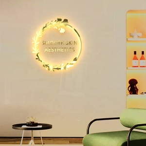 Led neon ánh sáng chiếu sáng backlit dấu hiệu tùy chỉnh phát sáng quảng cáo Acrylic Logo dấu hiệu cửa hàng Tên Salon cửa hàng biển hiệu kinh doanh - Product Image 4