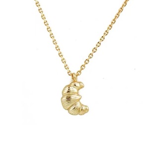 Moda pequeño cuerno encanto collar Simple <span class=keywords><strong>Keso</strong></span> chapado en oro collar joyería para mujer - Product Image 1