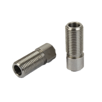 Composants de suppression de bruit en acier inoxydable usinés CNC de précision, usinage par brochage et électroérosion à fil, tolérance de haute précision (0,01-0,05 mm)