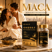 Complément alimentaire à base de racine de maca noire personnalisé Qidan pour hommes, améliore l'énergie, capsules de vitalité masculine à base de maca noire, pilules pour l'agrandissement du pénis