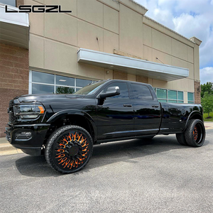 Jantes forgées Dually 22x8.25 26x8.25 22x10J 24x14J 26x14J pour Chevy, jantes de camion 8 trous 8x210 8x65 10x225 - Product Image 2