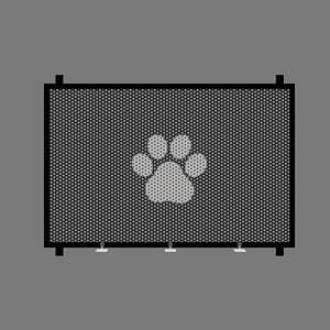 Anti Bottom Drill Pet Gate <b>Fence</b> <b>Dog</b> Isolation Net Portable <b>Folding</b> Cat <b>Dog</b> Barrier <b>Fence</b> Perforation Free - Product Image 1