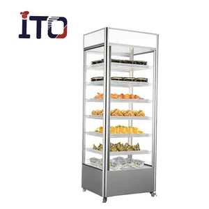 Commercial Foodservice Supply Pastry & Bread Bakery Display Cabinet Food Warmer Showcase Machine