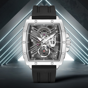 Men's sports watch, skeleton design, luminous, <b>waterproof</b> quartz <b>wristwatch</b> - Product Image 3