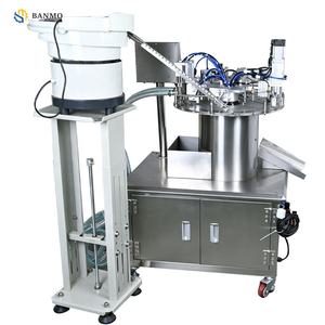 Machine de capsulage BANMO avec pompe magnétique servo à double tête, système de contrôle PLC avec écran tactile en chinois et en anglais - Product Image 4