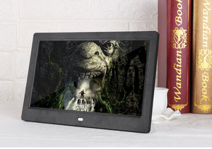 7 inch LED Khung ảnh điện thông minh Khung ảnh kỹ thuật số với MP3 MP4 Movie <span class=keywords><strong>Player</strong></span> 16:9 Màn hình hiển thị khung - Product Image 3