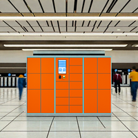 Baiwei Usine Personnalisable Smart Outdoor Étanche Casier À Bagages Armoire Intelligent Package Locker Système