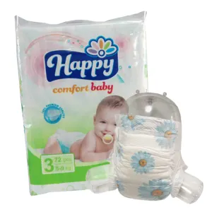 disposable baby 100% cotton diapers hot sale OEM brand free samples first grade nappies diapers factory in China