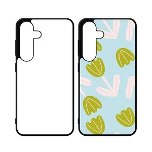 Impresión personalizada con fondo blanco Funda para teléfono móvil para Samsung Galaxy S24 S23 Plus máquina de funda para teléfono con sublimación