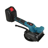 Vibrateur de carrelage sans fil avec ventouse de 245 mm x 165 mm pour l'installation au sol et au mur