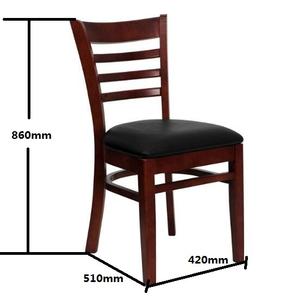 Nuevo Diseño <span class=keywords><strong>de</strong></span> Silla <span class=keywords><strong>de</strong></span> Comedor <span class=keywords><strong>de</strong></span> Madera, <span class=keywords><strong>Sillas</strong></span> <span class=keywords><strong>de</strong></span> Restaurante <span class=keywords><strong>de</strong></span> Madera con Cojín <span class=keywords><strong>de</strong></span> Color Natural en Cuero PU <span class=keywords><strong>para</strong></span> el Hogar, <span class=keywords><strong>Sillas</strong></span> <span class=keywords><strong>de</strong></span> Bar <span class=keywords><strong>para</strong></span> Cafetería - Product Image 2