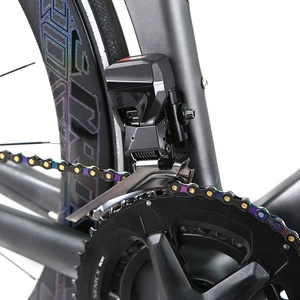Nouveau Vélo de <span class=keywords><strong>Course</strong></span> sur Route en Fibre de Carbone 700c R12 2026 avec Frein à Disque 24 Vitesses et Groupe de Commande Électronique Sans Fil Twitter Arrivée - Product Image 4