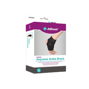 Đai hỗ trợ cổ chân đa năng Allbest Taiwan chất liệu <span class=keywords><strong>neoprene</strong></span> thoáng khí, dành cho cả nam và nữ, model AHA003 - Product Image 1
