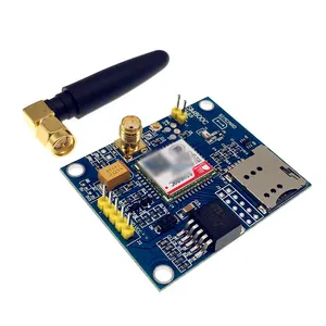 Sim800c placa de desenvolvimento gsm gprs, módulo de suporte de mensagem interface de áudio tts dtmf