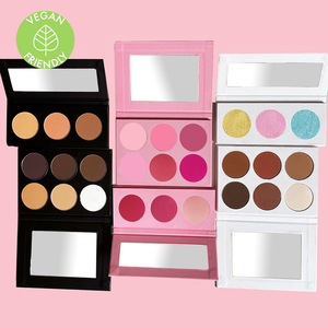 Colorete en polvo personalizado, Etiqueta Privada, Vegano resaltador, paleta de contorno, pigmento, Etiqueta Privada, paleta de rubor, paleta de rubor de maquillaje - Product Image 1