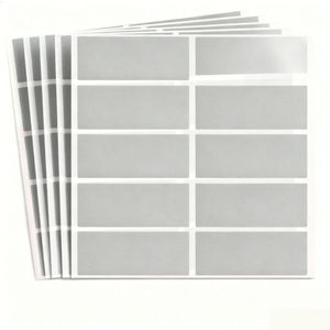Etiquetas personalizadas para el cuidado de la piel y cosméticos, adhesivas, con logotipo, de vinilo PVC, impermeables, para embalaje de marca, con impresión transparente. - Product Image 6